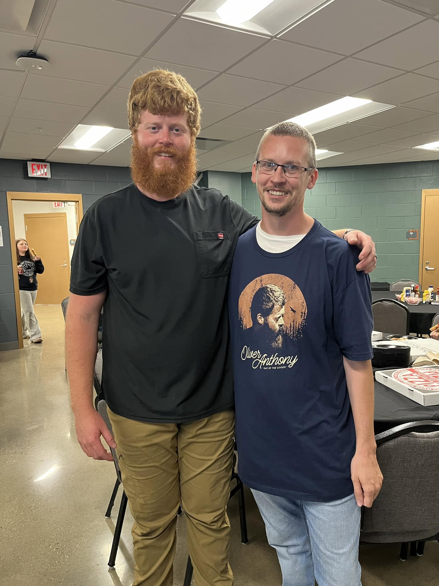 Michael Hamilton meeting Oliver Anthony